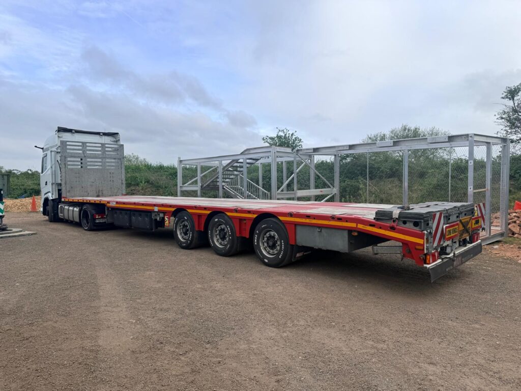 flat bed truck